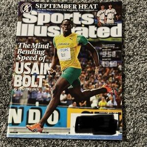 Usain Bolt Sports Illustrated Magazine August 31, 2009 Track & Field Jamaica
